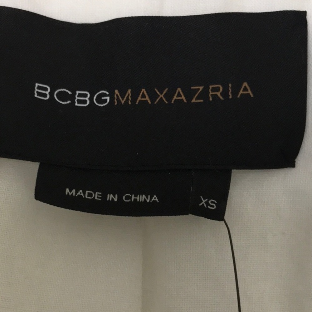 BCBGMAXAZRIA NWOT cotton blend lined jacket blazer - Picture 12 of 13